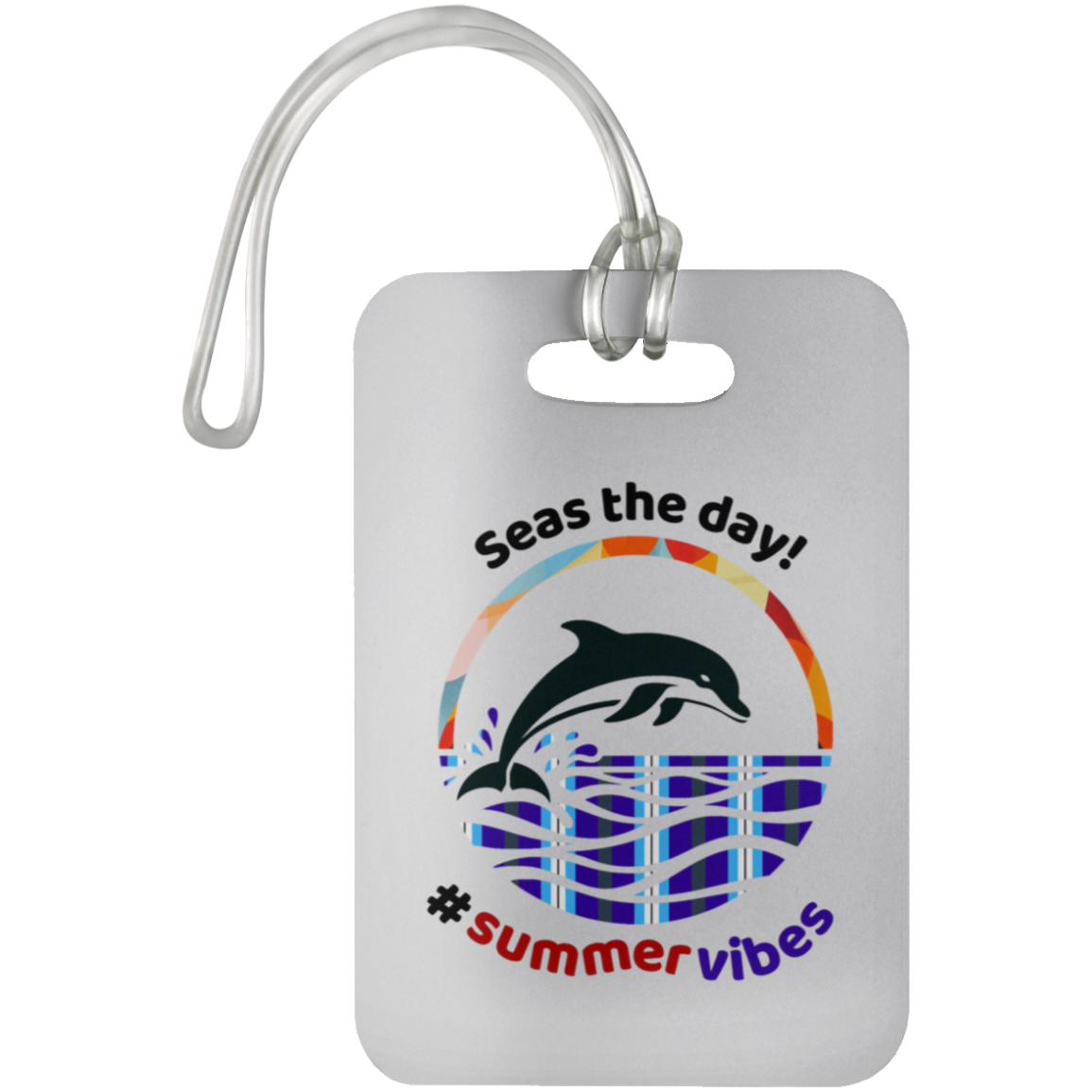 Seas the Day! - Luggage Bag Tag #SummerVibes