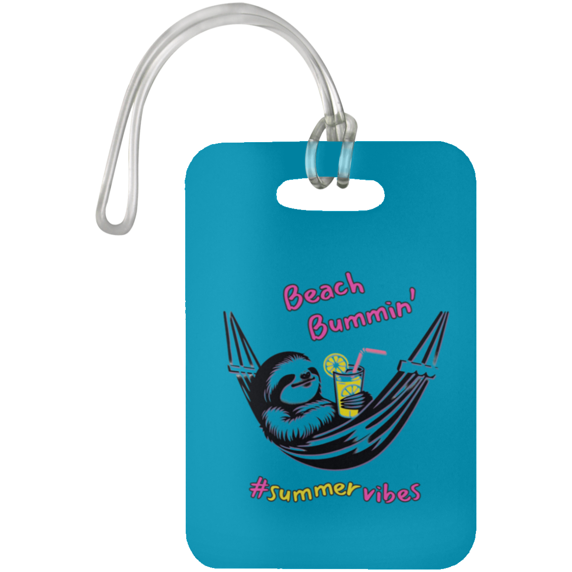 Beach Bummin' - Luggage Bag Tag #SummerVibes