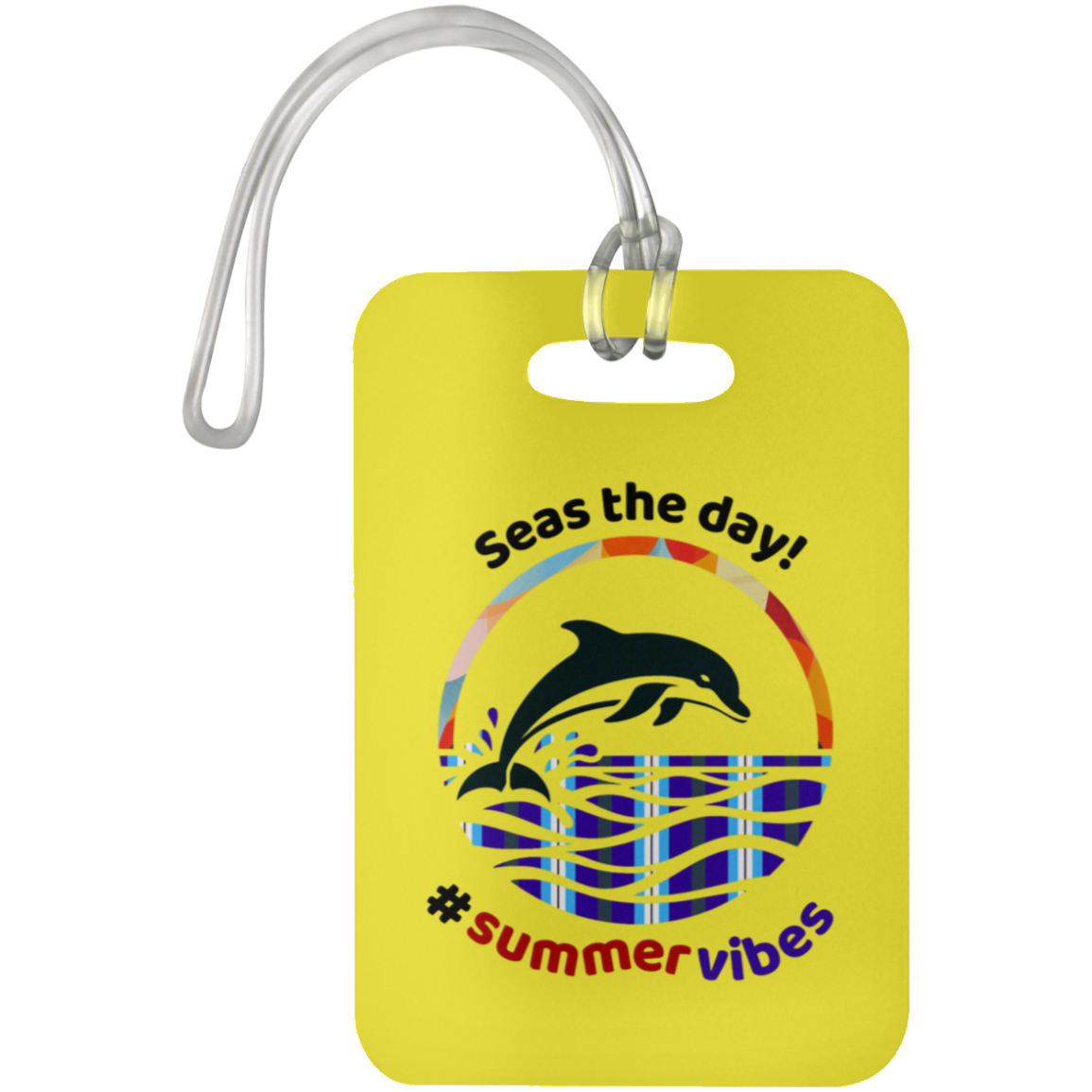 Seas the Day! - Luggage Bag Tag #SummerVibes