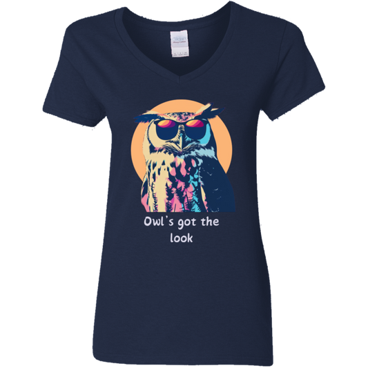 Owls Got the Look - Women's Funny T-Shirt