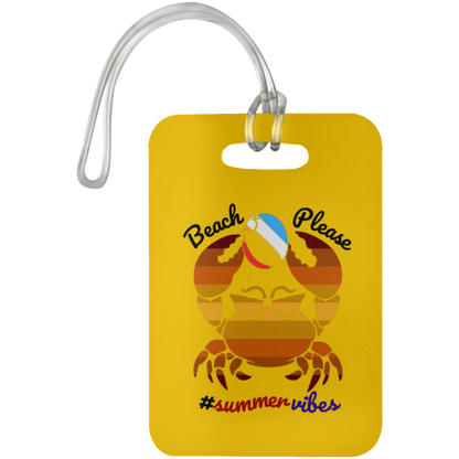 Beach Please - Luggage Bag Tag #SummerVibes