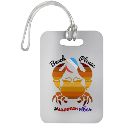 Beach Please - Luggage Bag Tag #SummerVibes