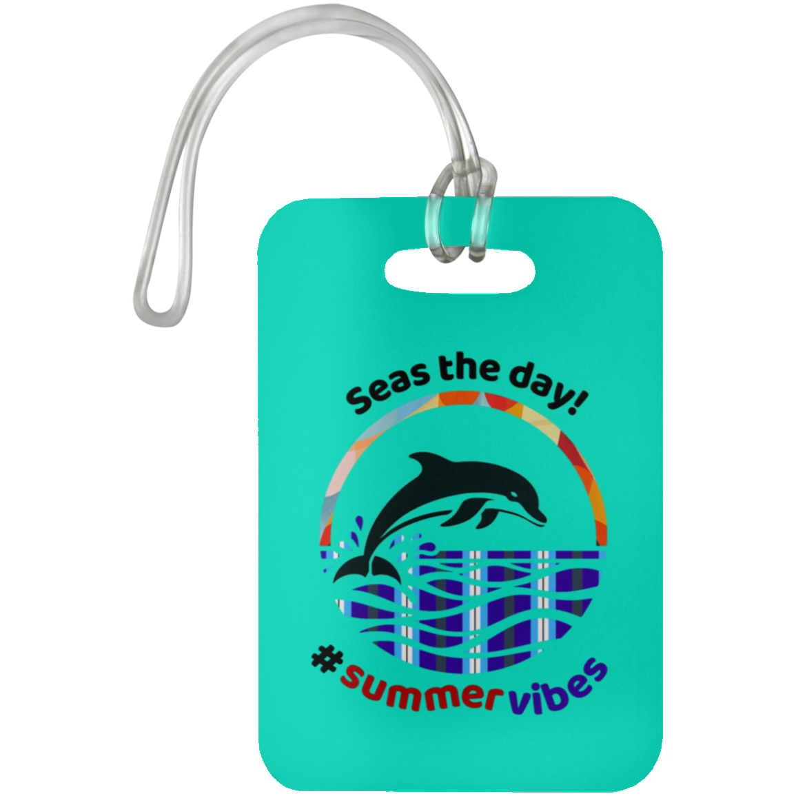 Seas the Day! - Luggage Bag Tag #SummerVibes