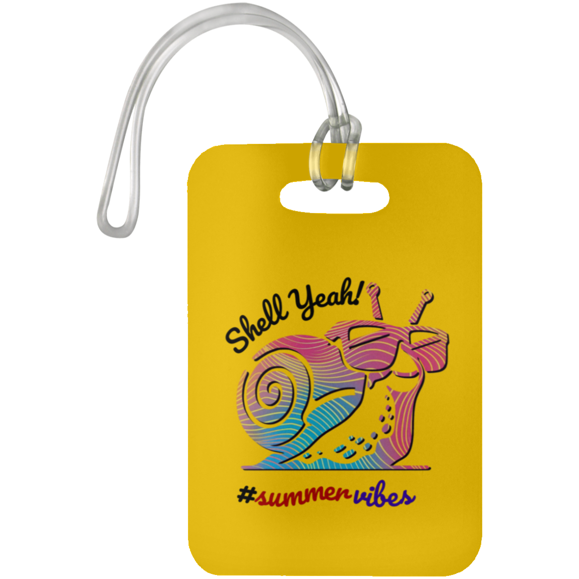 Shell Yeah! - Luggage Bag Tag #SummerVibes