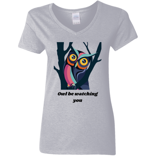 Owl Be Watching You - Women's Funny T-Shirt