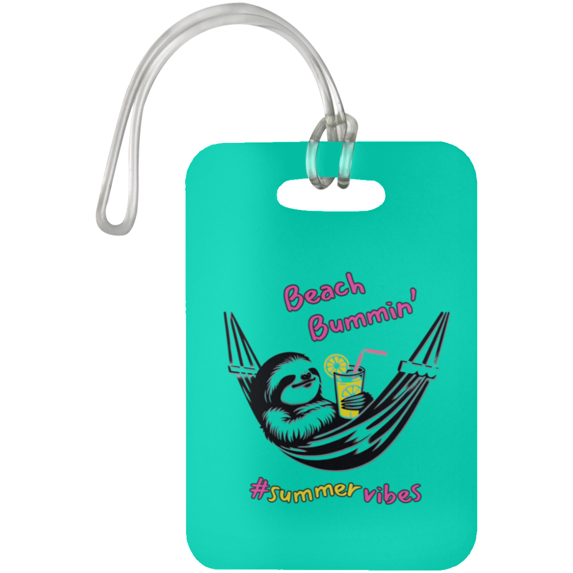 Beach Bummin' - Luggage Bag Tag #SummerVibes