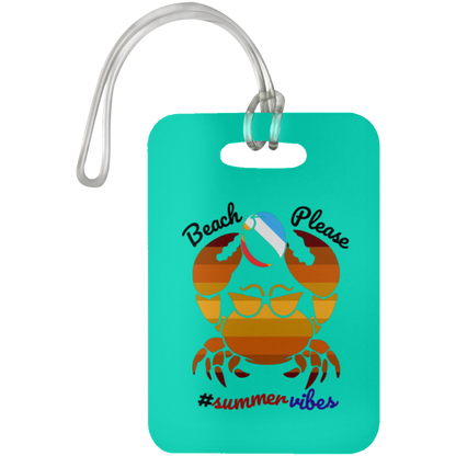 Beach Please - Luggage Bag Tag #SummerVibes