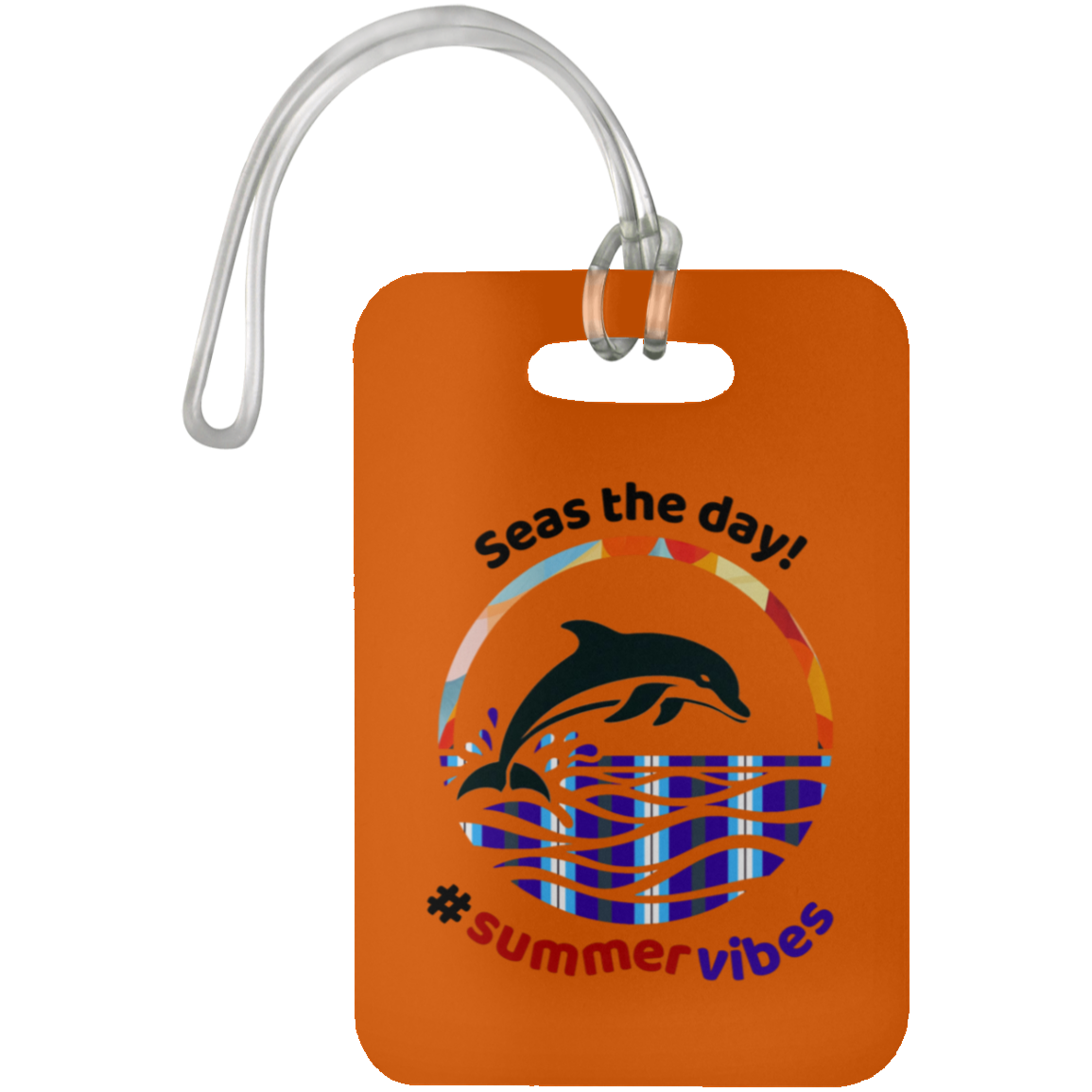 Seas the Day! - Luggage Bag Tag #SummerVibes